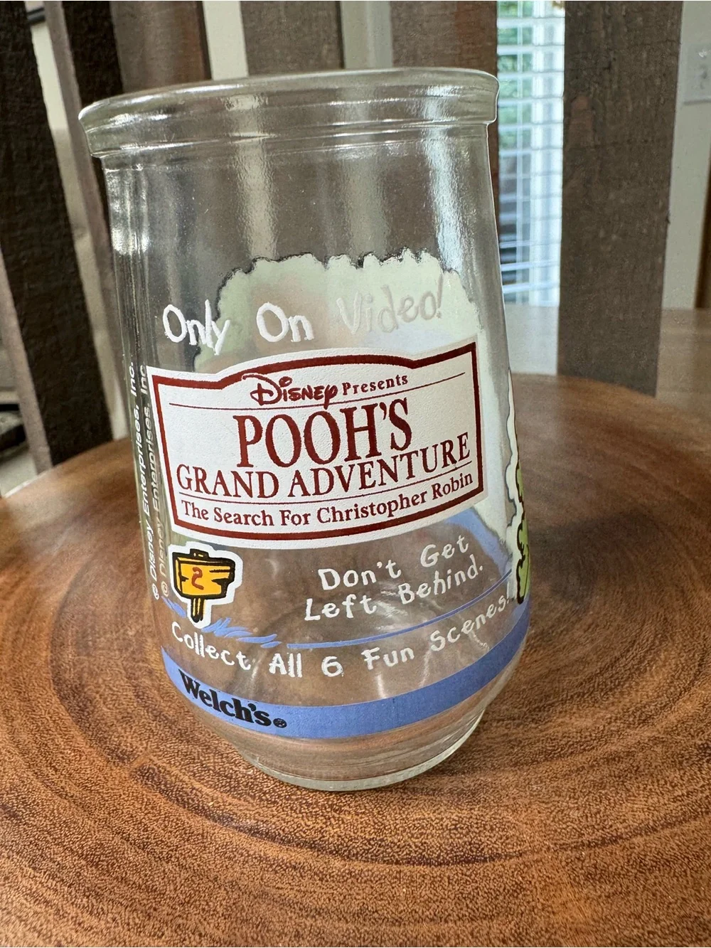 Vintage Welch’s Jelly Jars - Lion King - Winnie the Pooh & The Muppets